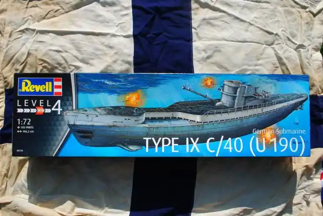 Weekendaanbieding Revell 05133 German U-BOAT TYPE IX C/40 "U 190"